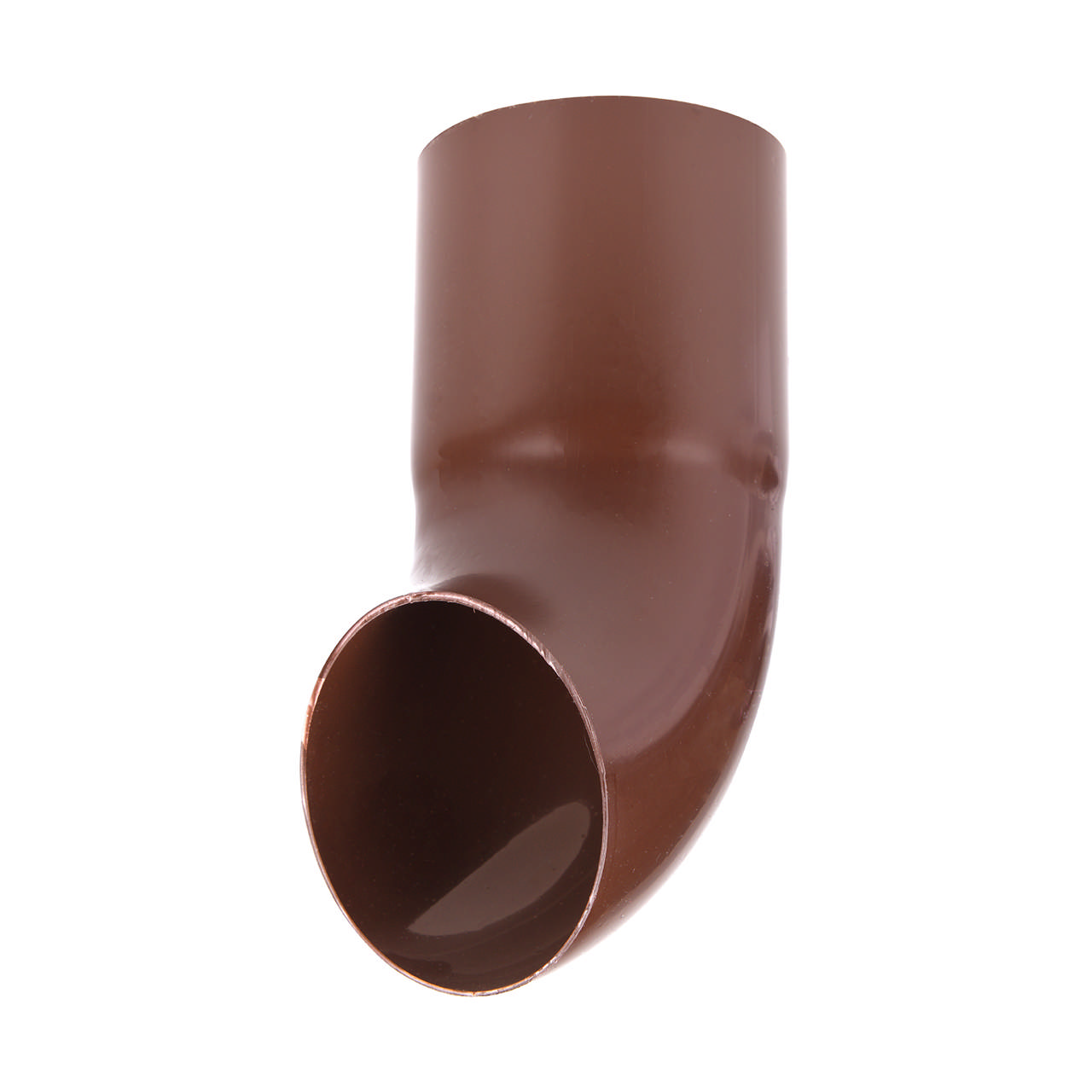 Udkaster PVC 75 mm brun