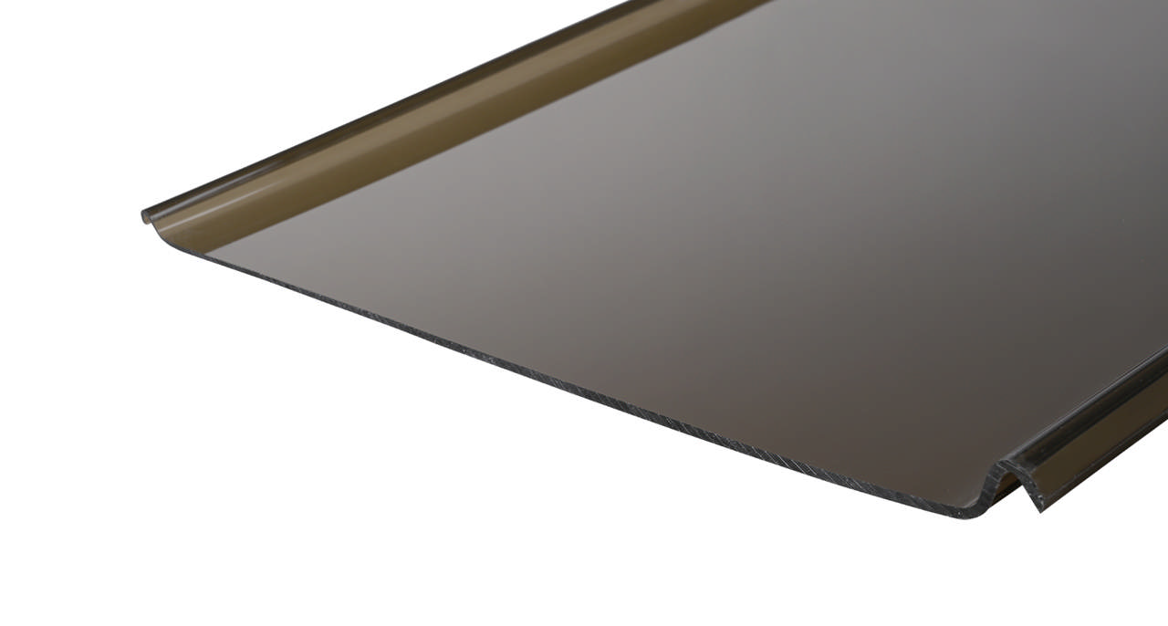 SunGlaze 4mm røg 3000x585mm